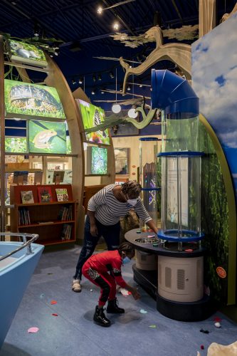 In addition to the before-hours activities in the “Discovery Zone,” families can also stay until the museum opens and receive free admission to the paid exhibits.