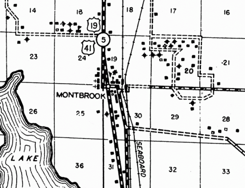 Montbrook map