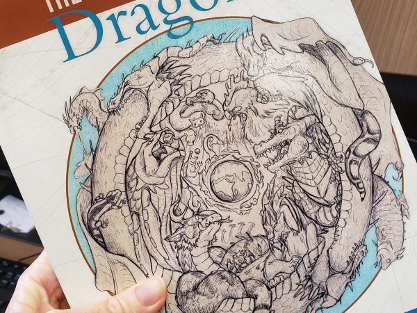 dragon book cover art