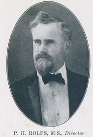 photo of Peter Rolfs in 1910