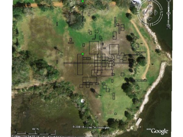 Locations of archaeological excavations, 8-SJ-31