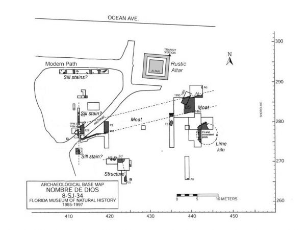 Archaeological basemap, 8-SJ-34