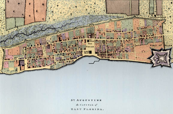St. Augustine Map