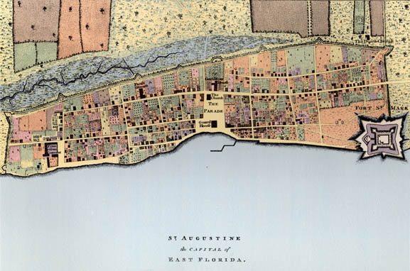 St Augustine Map Downtown Downtown St. Augustine – Historical Archaeology