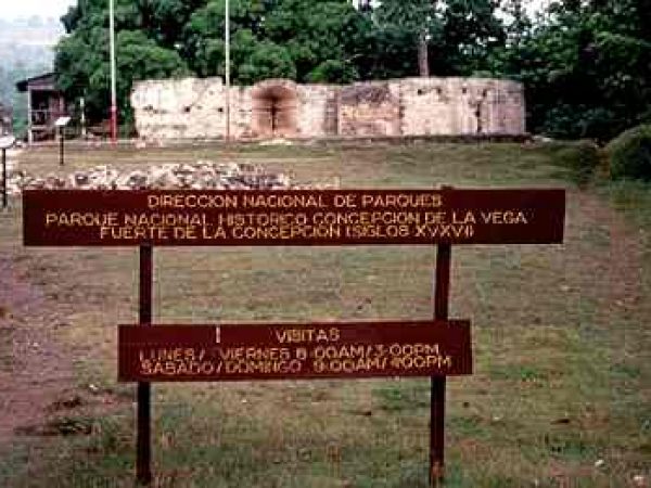 Concepción de la Vega sign