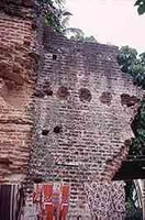 Concepción de la Vega cathedral wall