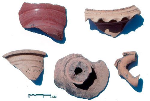 Unglazed Earthenware, Red-Fillmed Redware