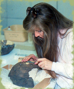 Pottery sherds can be reconstructed to form whole pots