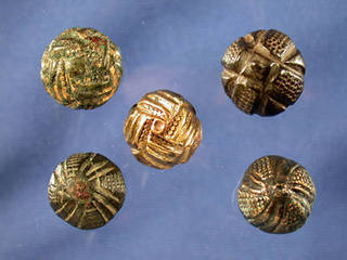 Brass buttons
