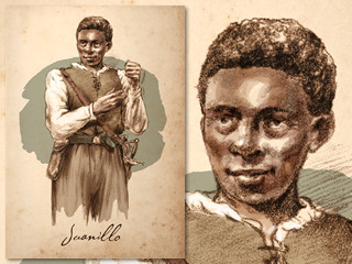 Artist's rendering of Juanillo