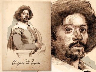 Artist's rendering of Crispin de Tapia