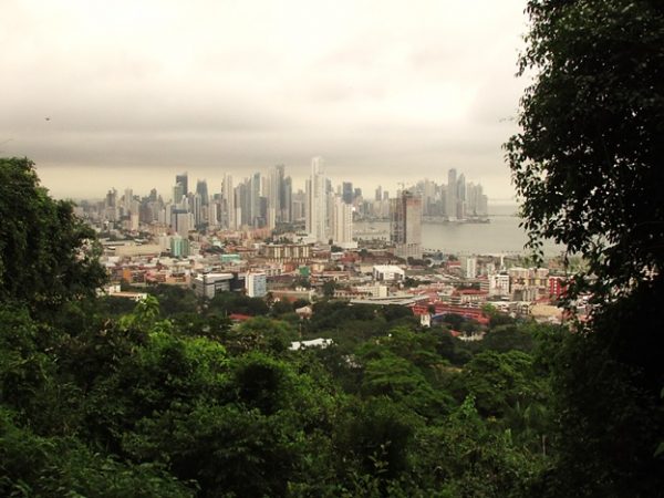 Downtown Panama City from Ancon Hill