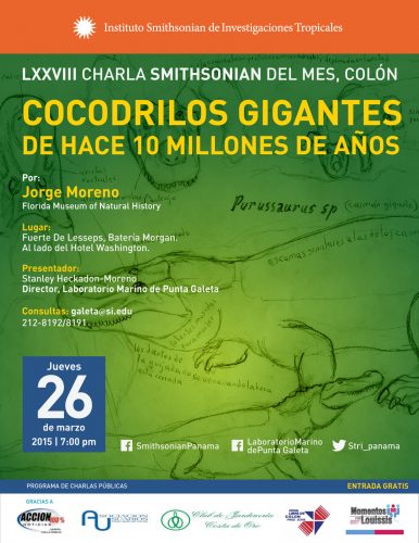 Information about the talk in Colón. Información sobre la charla en Colón.