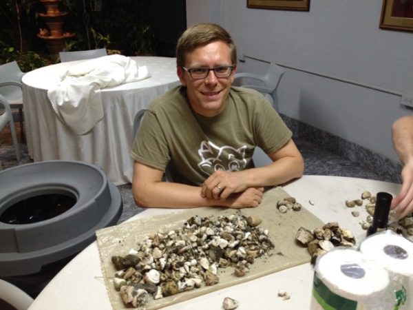 Turritellid gastropods dominate some areas of the Gatún.