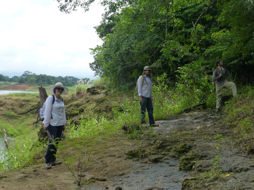 Carolyn, Chris, and Jeremy at Lago Alajuela. Oct. 2015