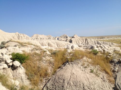 View of Toadstool Geologic Park, where numerous vertebrate fossils await discovery. Photo by Cristina Robins.