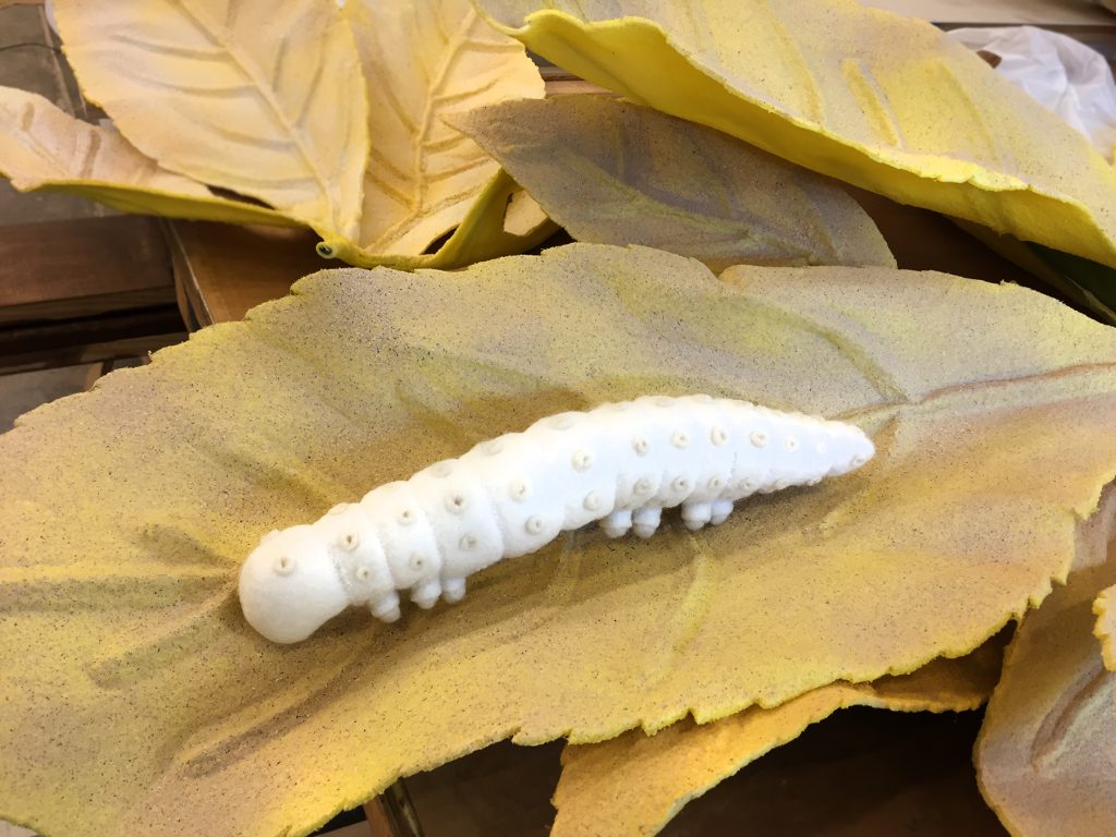 Felting caterpillars