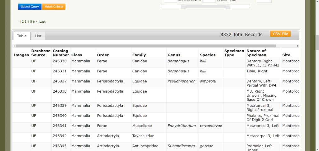 database lookup screen shot 5