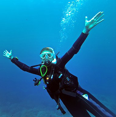 scuba girl