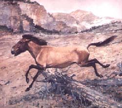 Painting of horse