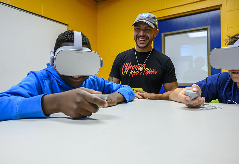 pimentel leads virtual reality simulation