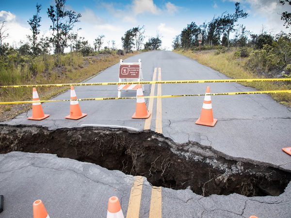 sinkholes