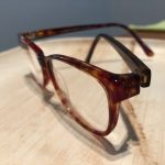 Eyeglasses, fixed with superglue