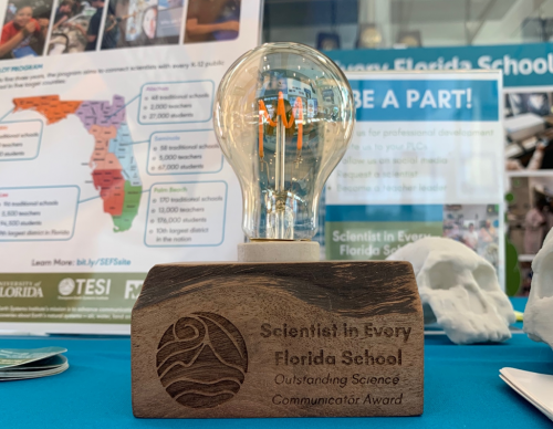 Outstanding science communicator award