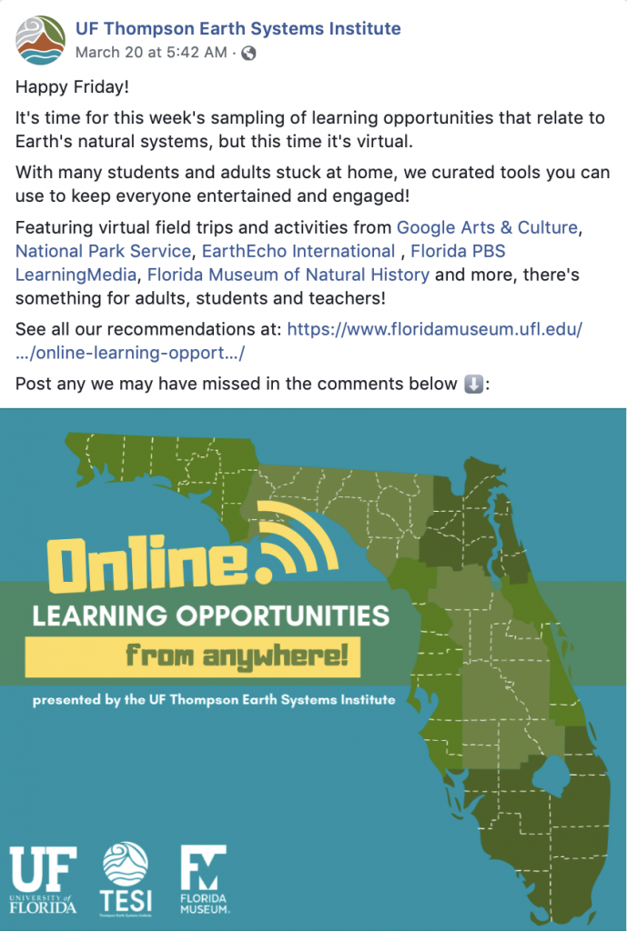 Online Learning Opportunities Graphic