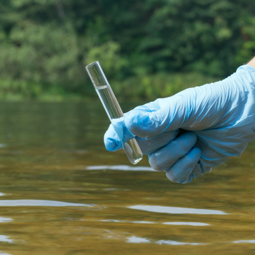 test tube water