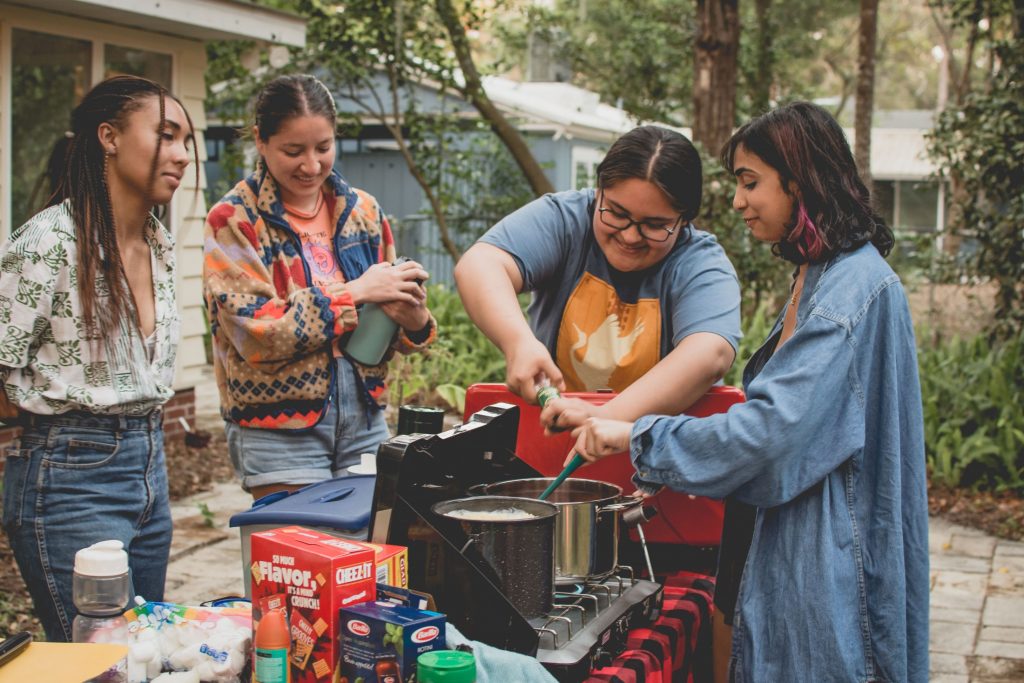 backyard bbq