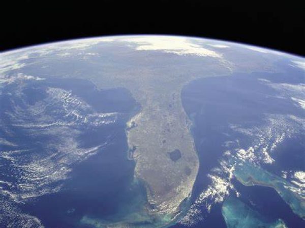 image of florida from space