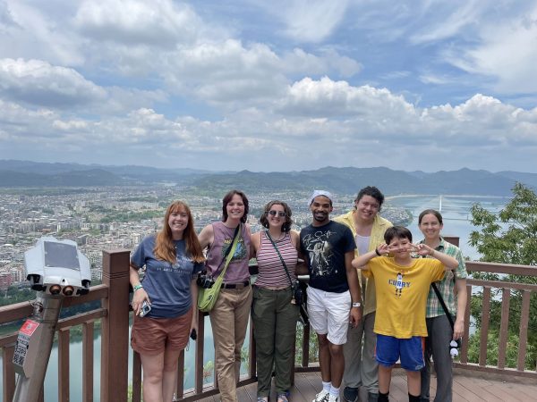 Making friends in China.