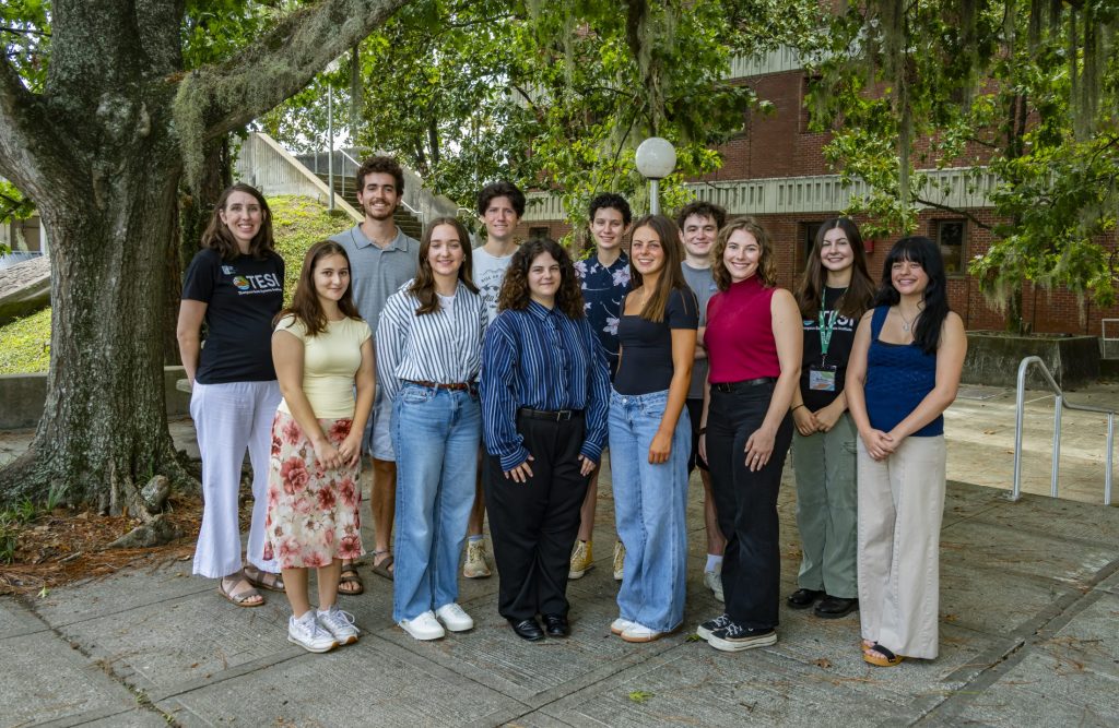 Fall 2025 ELF Cohort standing for group photo.