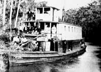 excursion boat on the Ocklawaha river