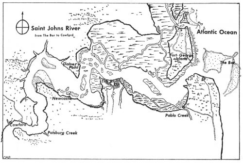 St. Johns River map