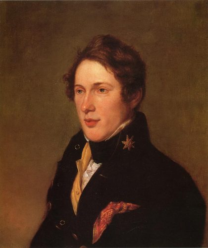 portrait of Titian Ramsay Peale by Charles Wilson Peale