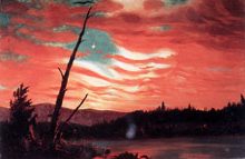 our banner in the sky by Frederic Edwin Church