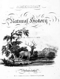 natural history title page