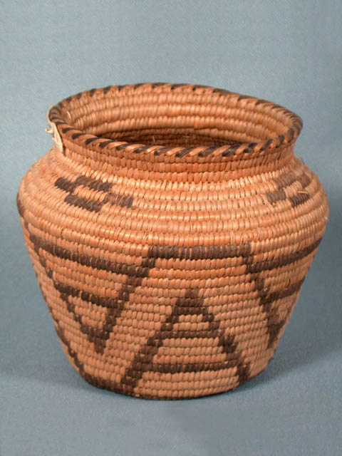 Coiled Basketry Jar