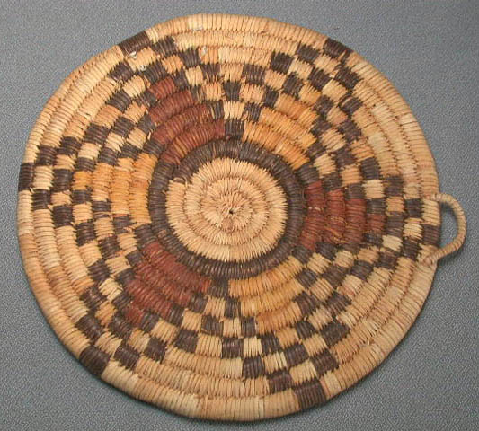 Coiled Basketry Plaque