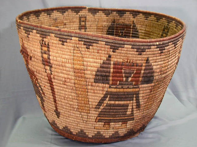 Large Coiled Basket