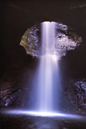 Waterfall in Jardin, Antioquia